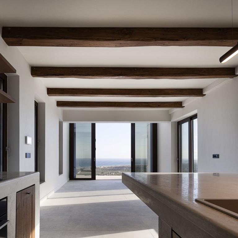 Ένα σύγχρονο πυργόσπιτο στην ύπαιθρο της Κρήτης