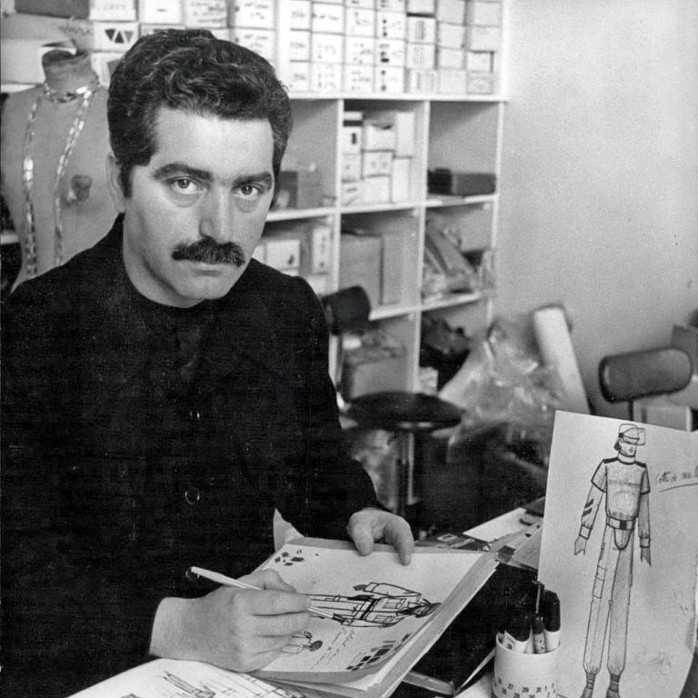 Ο Paco Rabanne στο ατελιέ του 