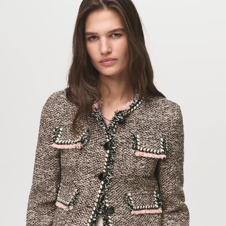 Το τουίντ σακάκι από τα Mango