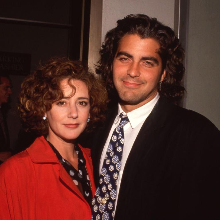 Ο Τζορτζ Κλούνεϊ με την πρώτη του σύζυγο