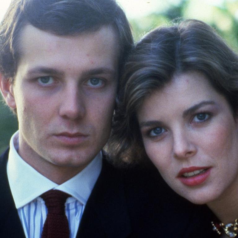 Ο Στέφανο Κασιράγκι με τη Καρολίνα του Μονακό