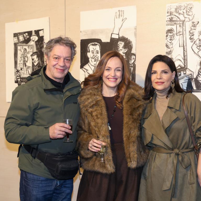 Γιάννης Τσορτέκης,Έλενα Μαυρίδου, Μαρίνα Ασλάνογλου