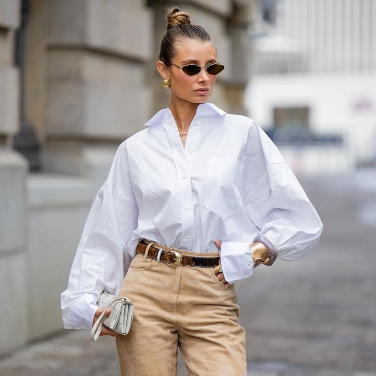 λευκό πουκάμισο