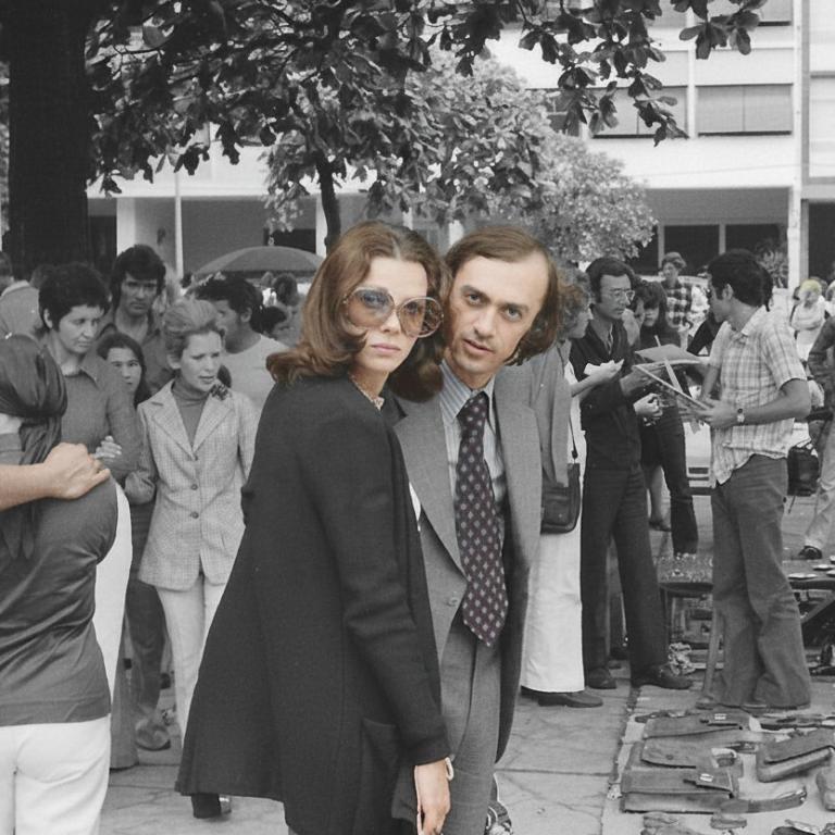 Ο Νίκος Μαστοράκης με την Μπέτυ Λιβανού/ Φωτογραφία: Facebook/ Nico Mastorakis 