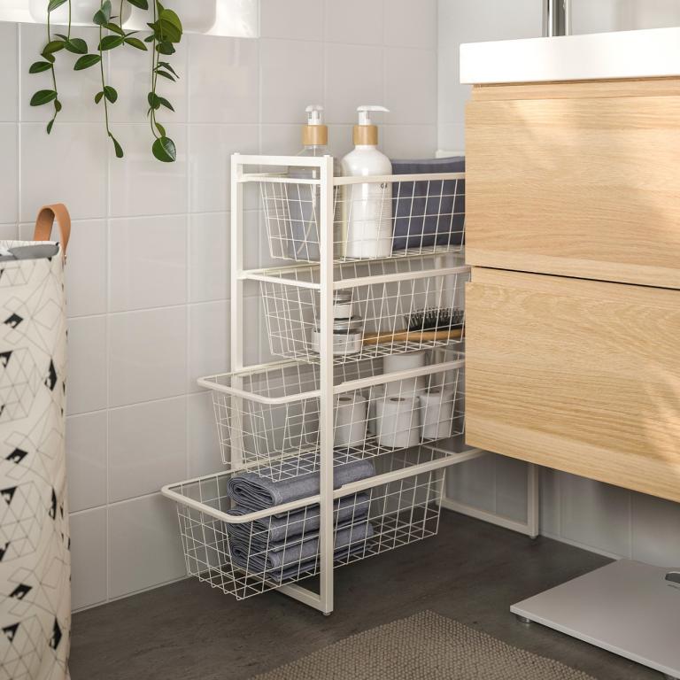 Σύνθεση αποθήκευσης από τα IKEA 