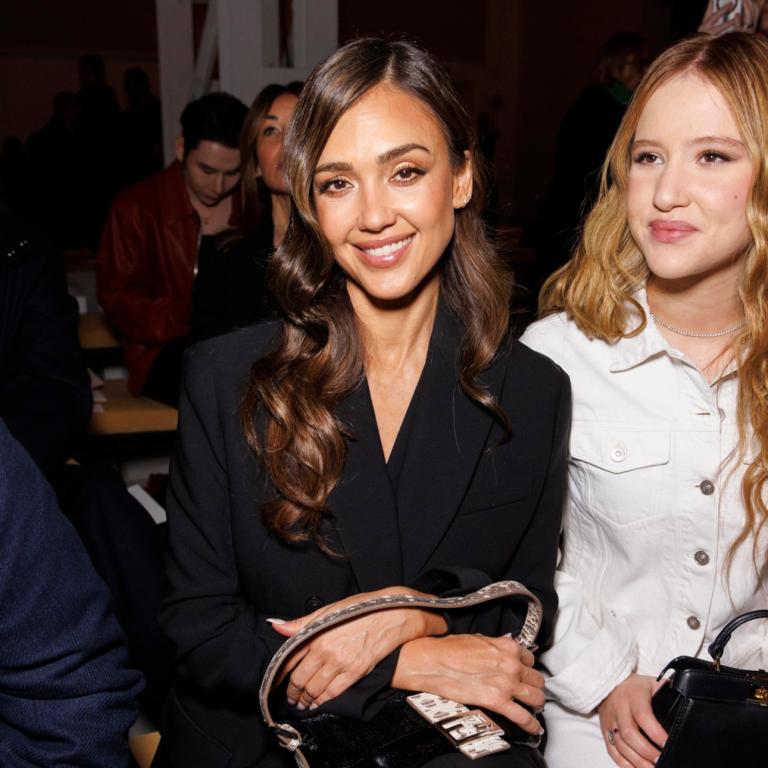 Η Τζέσικα Άλμπα με την κόρη της