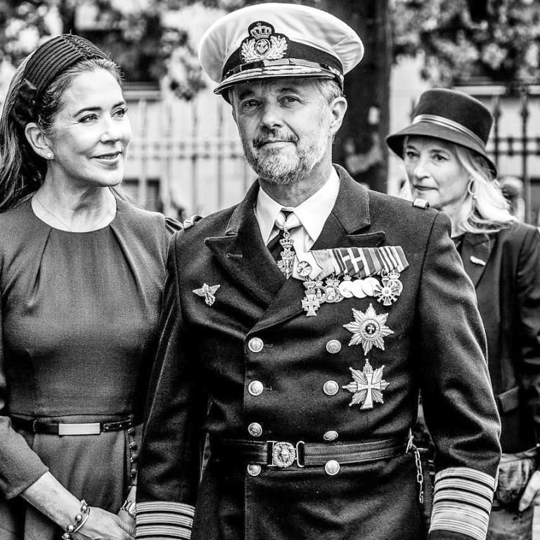 Βασιλιάς Φρειδερίκος και Βασίλισσα Μαίρη