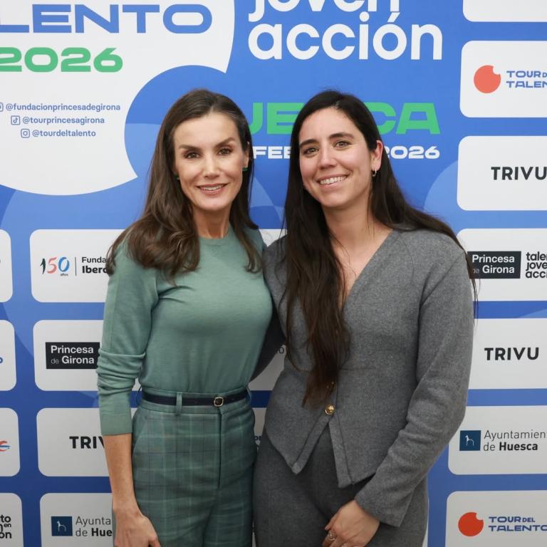 H βασίλισσα Λετίθια σε επίσκεψη στην Ουέσκα