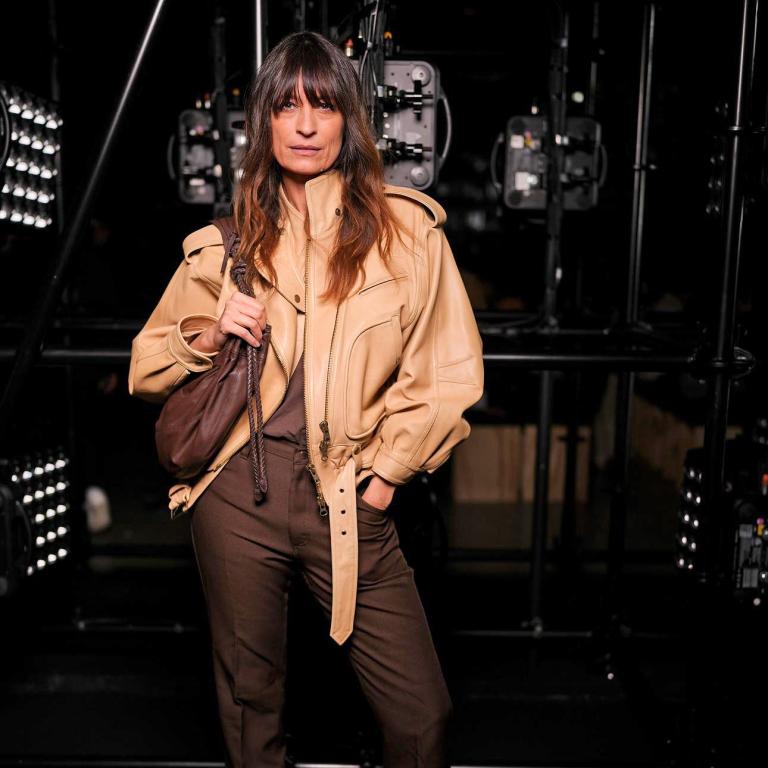 Καρολίν ντε Μεγκρέ στο σόου της Isabel Marant/Φωτογραφία Getty Images 