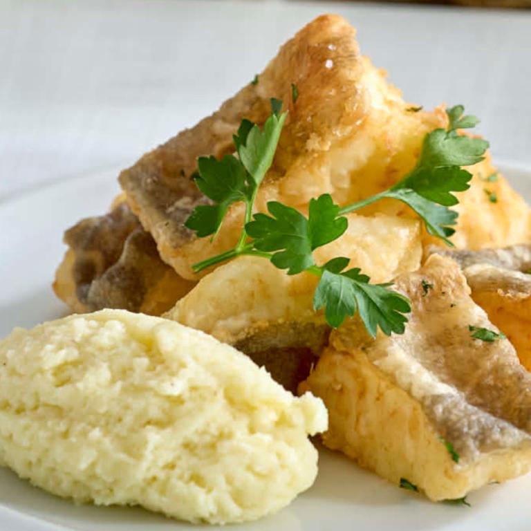 Μπακαλιάρος σκορδαλιά, εστιατόριο Milos / Φωτογραφία: Anastasia Adamaki