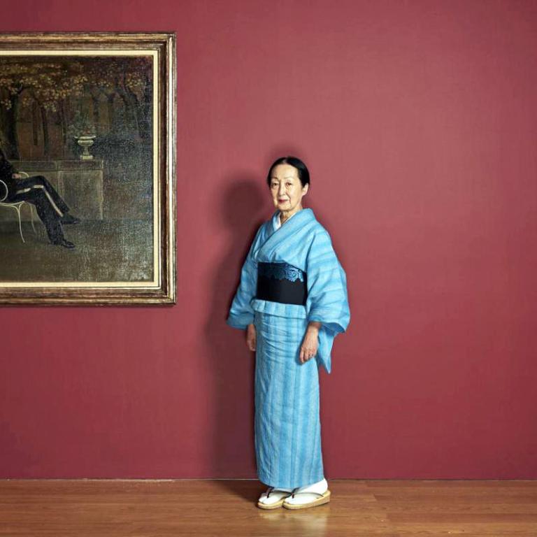 Setsuko Klossowska de Rola: Η κόμισσα - καλλιτέχνης που έκλεψε την προσοχή στο front row του Tom Ford δίπλα στην Κέιτ Μος