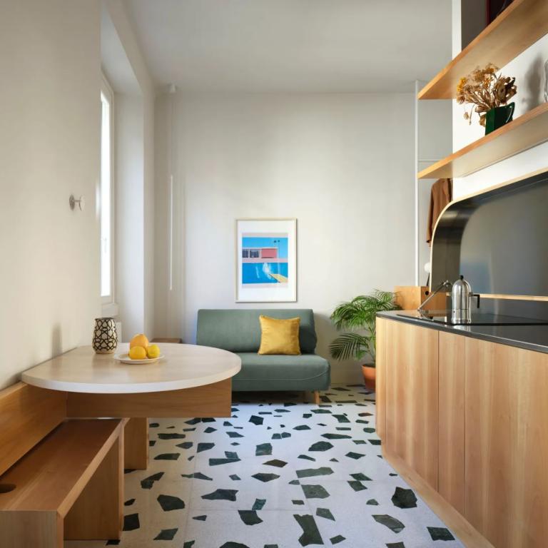 Ανακαίνιση μικρού διαμερίσματος στο Μιλάνο