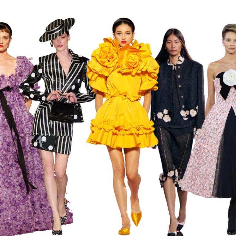 ανοιξιατικες τασεις σε μοτιβα πουα και φλοραλ