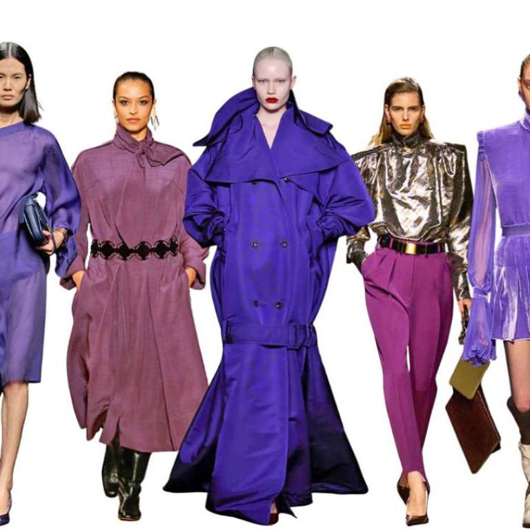 χρωματα, πασαρελα τασεις μοβ 