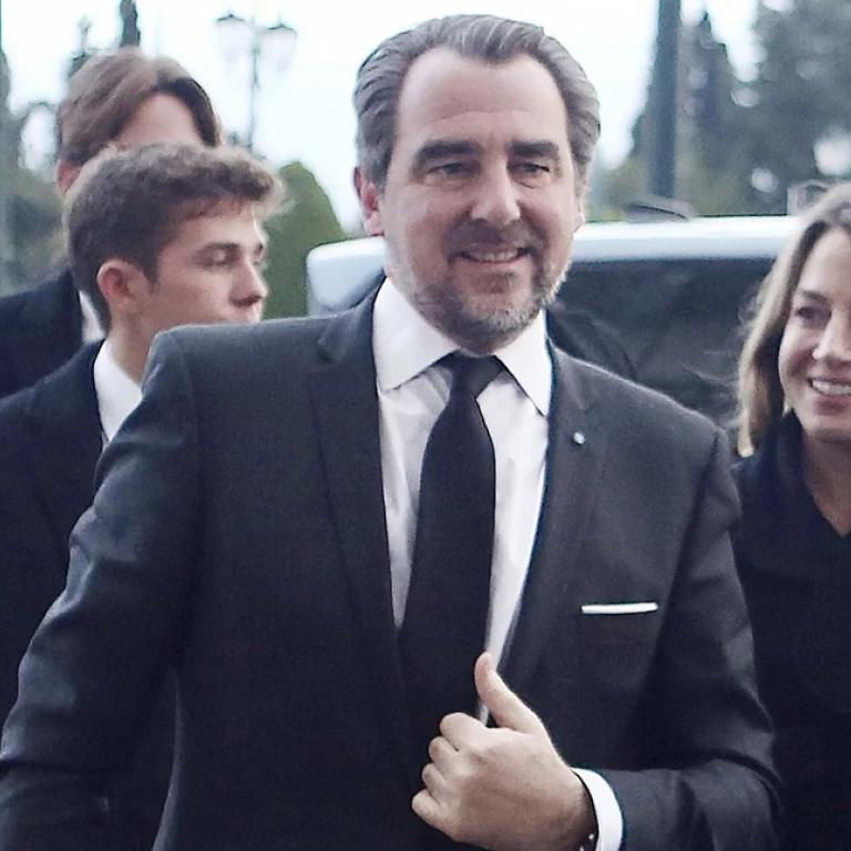 Χρυσή Βαρδινογιάννη και Νικόλαος Ντε Γκρες © NDP Photo