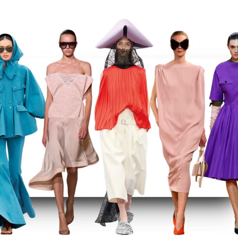 κοπελες στην πασαρελα με χρωματα της ανοιξης