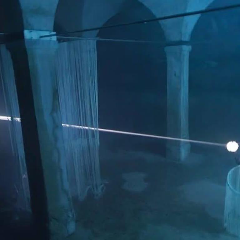 Η immersive εμπειρία «ΝΕΟn ΝΕΡΟ» στη Δεξαμενή Κολωνακίου/Φωτογραφία Αρης Γαληνός