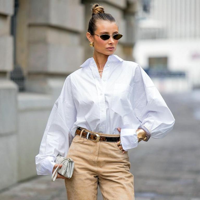 λευκό πουκάμισο