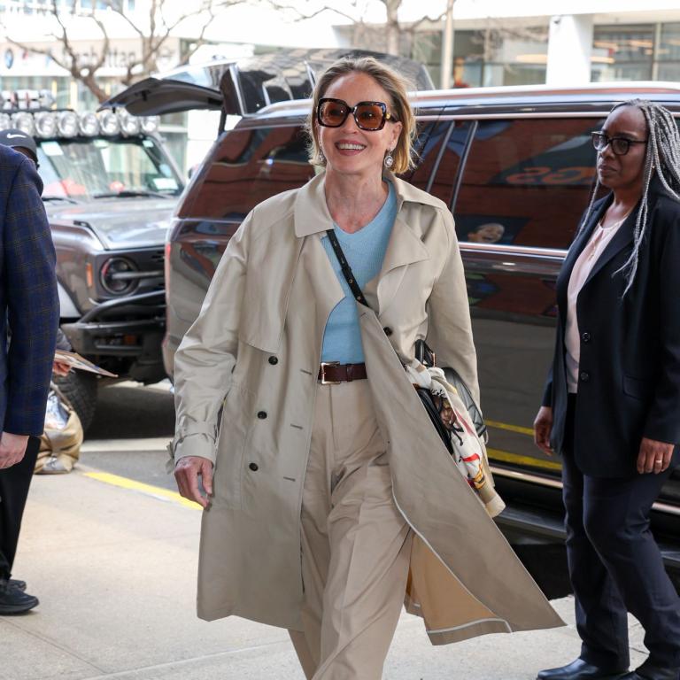 Η Σάρον Στόουν στη Νέα Υόρκη