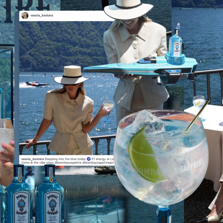 Βάσια Κωσταρά & Bombay Sapphire