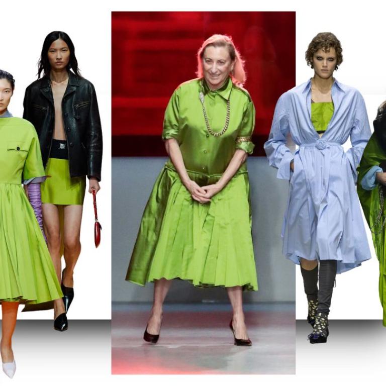 πρασινο της prada 