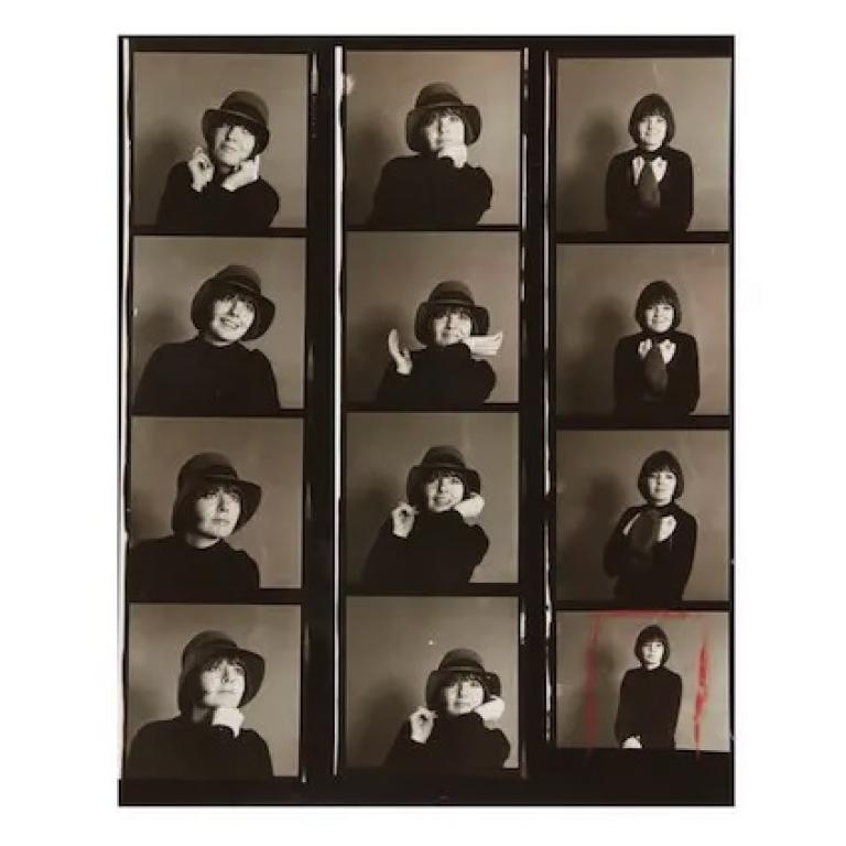 Diane Keaton polaroids