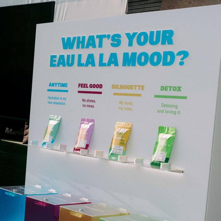 φωτογραφία από την εκδήλωση του brand Eau lala! 