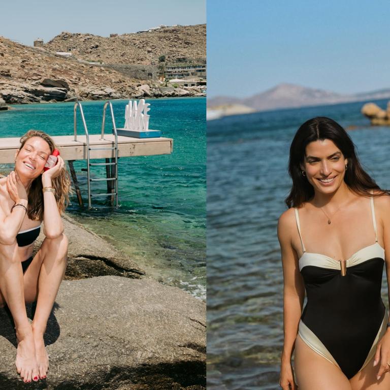 Βίκυ Καγιά και Τόνια Σωτηροπούλου