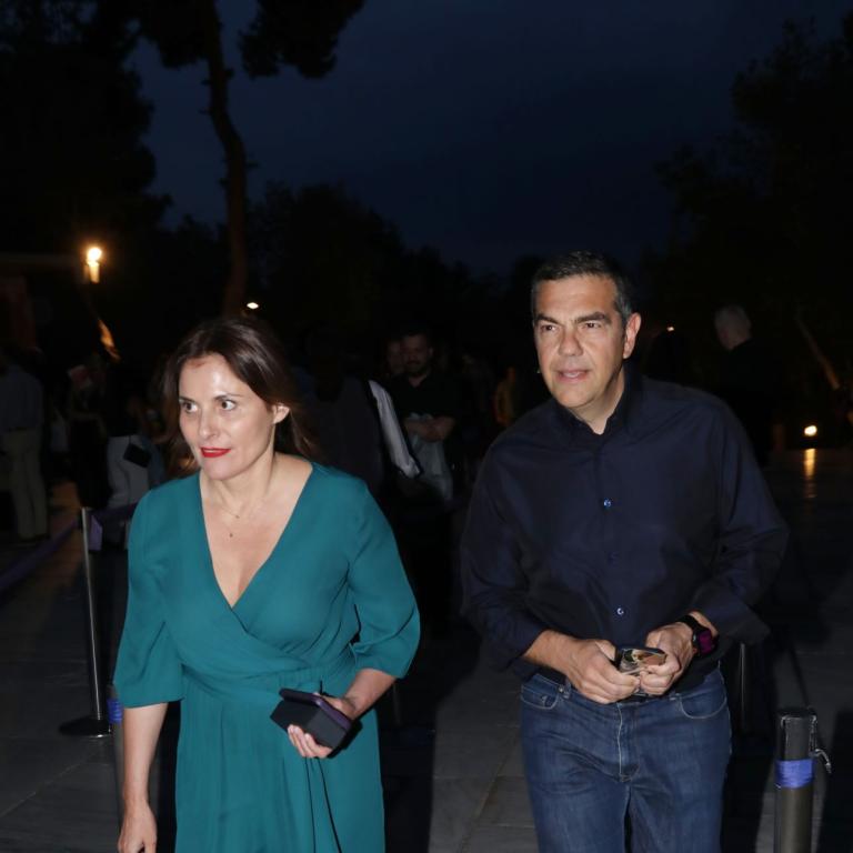 Αλέξης Τσίπρας -Μπέττυ Μπαζιάνα στο Ηρώδειο