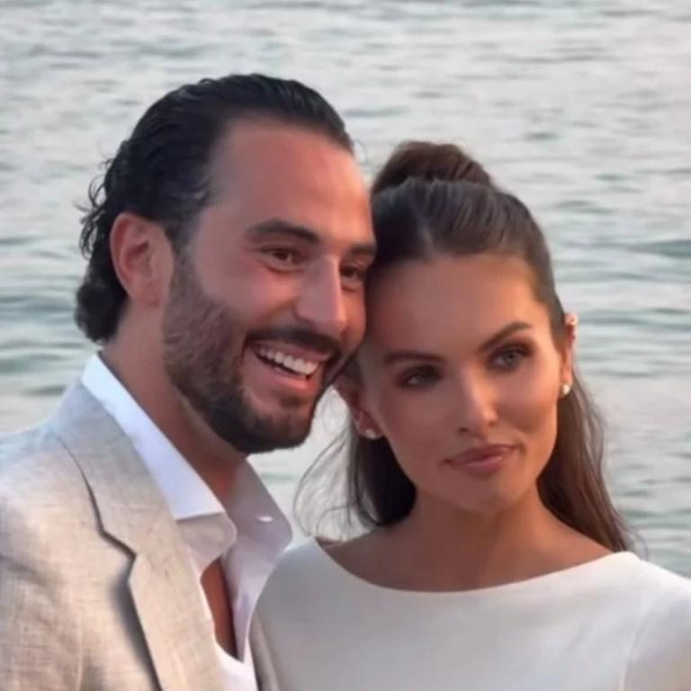 Η Thylane Blondeau και ο Ben Attal στη δεύτερη τελετή γάμου στις Κάννες