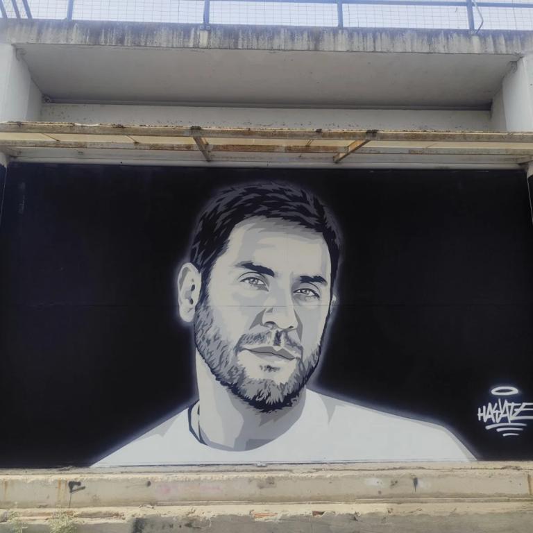 Ο Γιώργος Μαζωνάκης έγινε graffiti