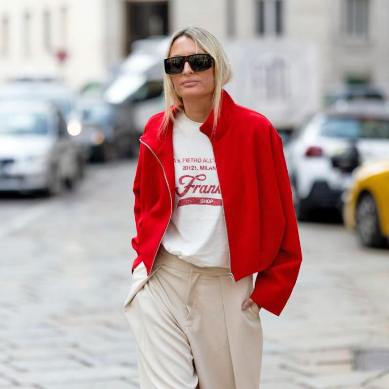 Το κόκκινο κλέβει την παράσταση στα πιο stylish street looks