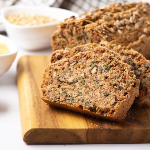 Πολύσπορο ψωμί χωρίς γλουτένη / Φωτογραφία: shutterstock