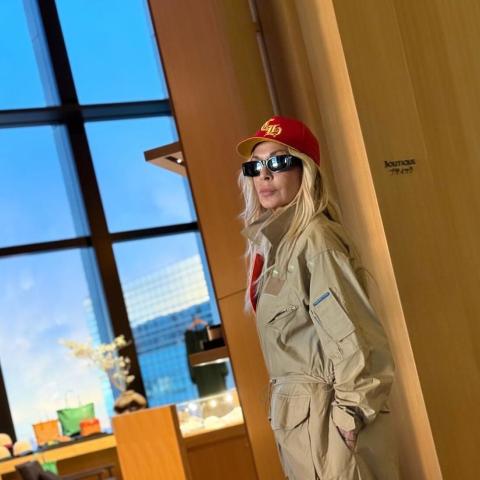 Η Άννα Βίσση μαζί με τα εγγόνια της