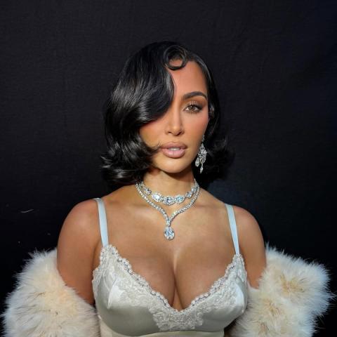 Vintage bob/Φωτογραφία Instagram: Kim Kardashian 