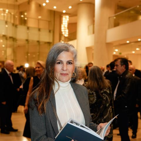 Η Μπήλιω Τσουκαλά σε έξοδο