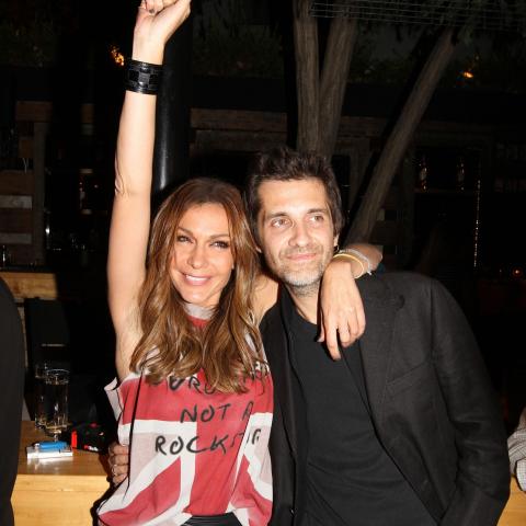 Φοίβος και Δέσποινα Βανδή/Φωτογραφία NDP 