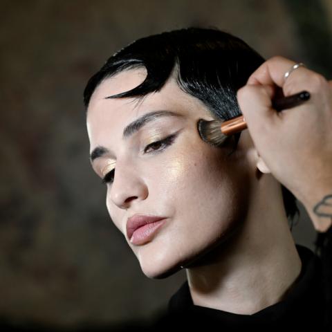 Μοντέλο που βάφεται 