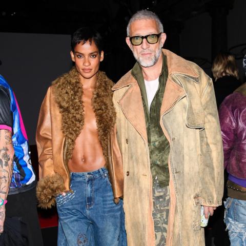 Ο Βενσάν Κασέλ και η σύντροφός του, Νάρα Μπαπτίστα