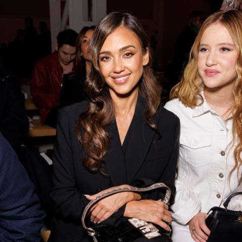 Η Τζέσικα Άλμπα με την κόρη της