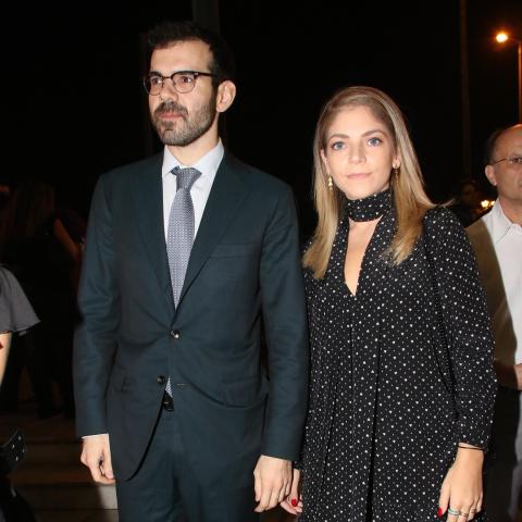 Έλλη Παπαδιαμάντη και Παναγιώτης Αγγελόπουλος/Φωτογραφία NDP 