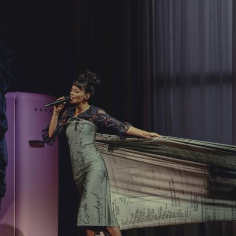 Η Λίλι Άλεν με «φόρεμα εκδίκησης» - Φωτογραφία Instagram/@lilyallen