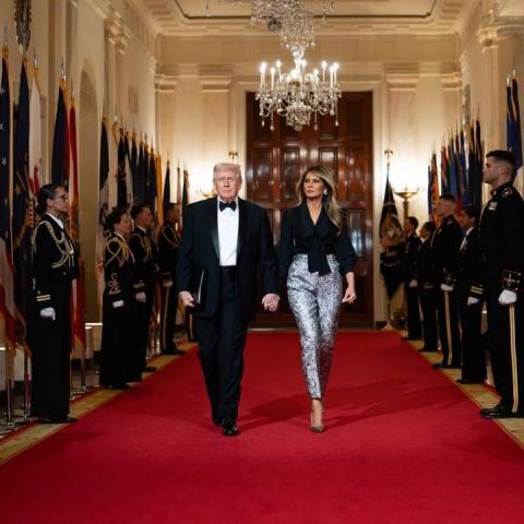 Ο Ντόναλντ και η Μελάνια Τραμπ