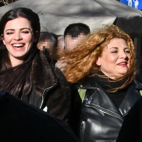 Τζένη Καζάκου, Τάνια Τρύπη/ NDP Photo Agency