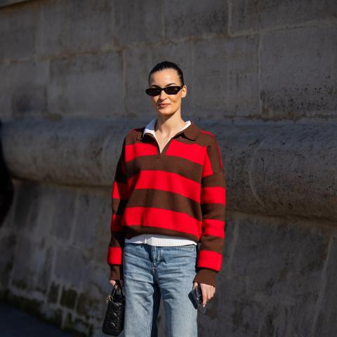 Καλεσμένη στην επίδειξη του οίκου Dior στο Παρίσι/Φωτογραφία Getty Images 