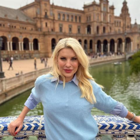 Η Ελένη Μενεγάκη στην Ισπανία - Φωτογραφία Instagram/@elenimenegaki