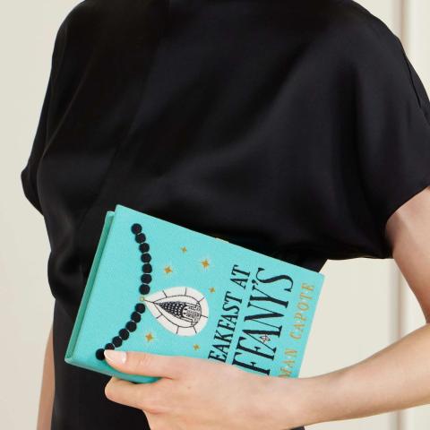 Clutch από καμβά