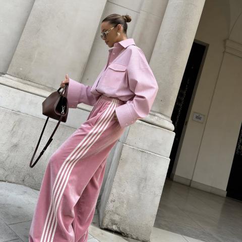 Φόρμα Adidas με ρίγες στο πλάι