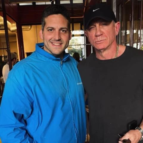 Ο Ντάνιελ Κρέγκ στο Μανάρι