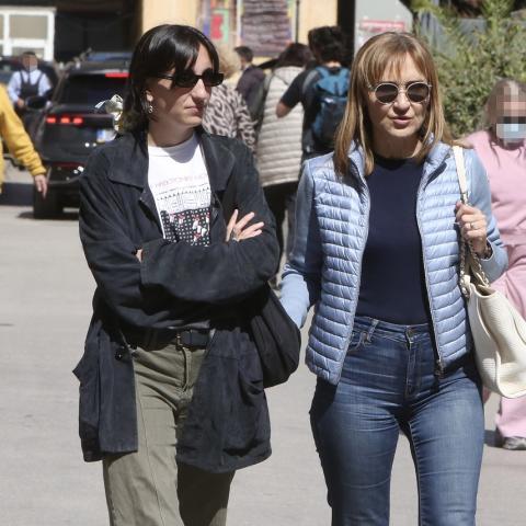 Η Μάρα Ζαχαρέα με την κόρη της, Άννα